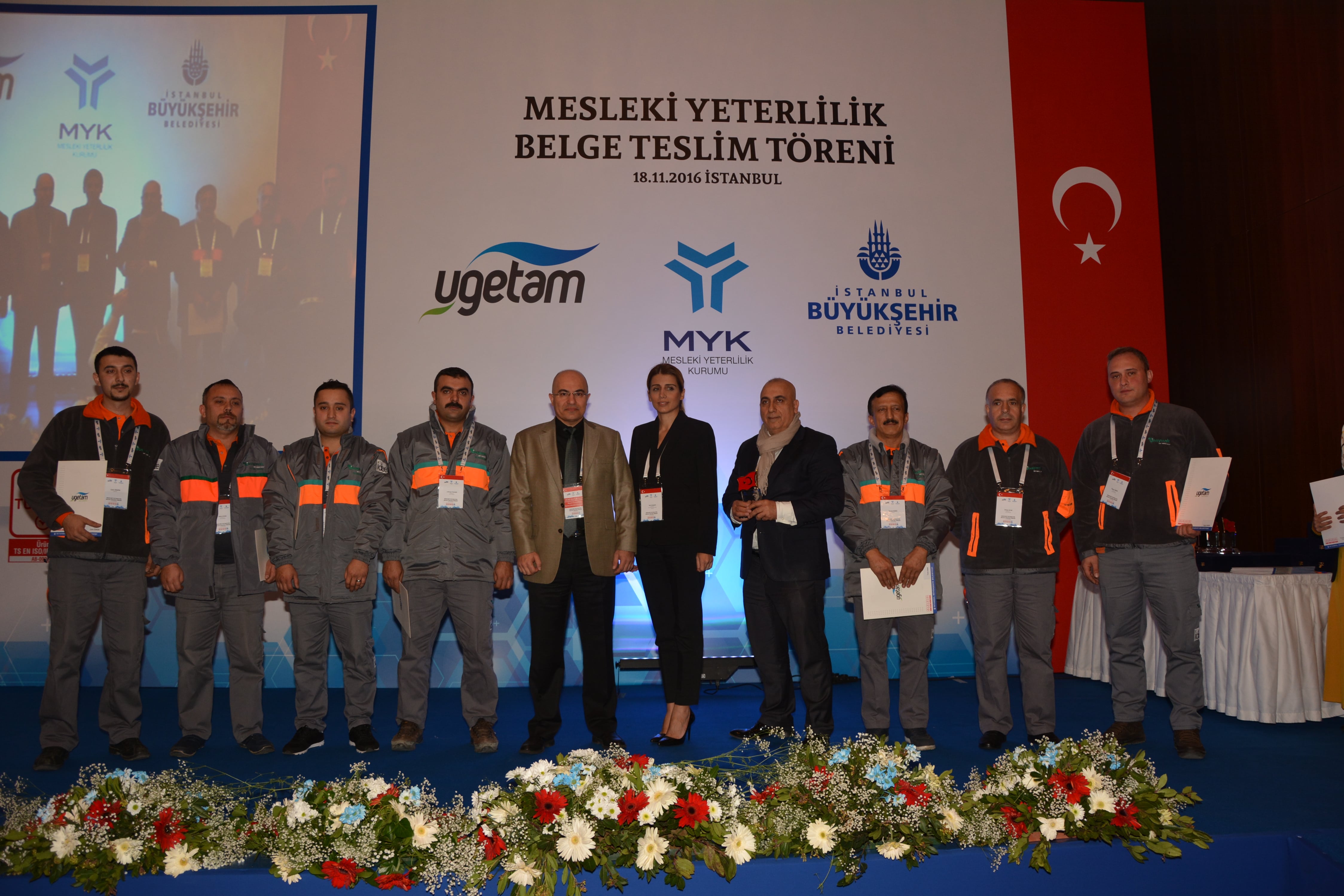 Baymak çalışanları UGETAM’dan onay aldı